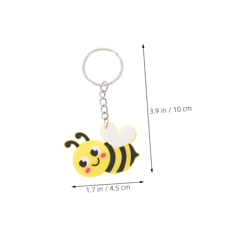 女王蜂　キーホルダー　チャーム Amazon.co.jp: [OFFSCH] 6個 蜂キーホルダー ミツバチのキー